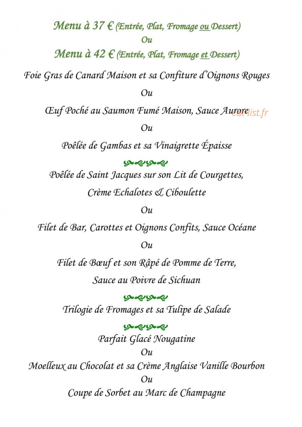 Le Tulipier — carte page 3