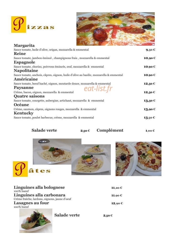 Hotel de France — carte page 2