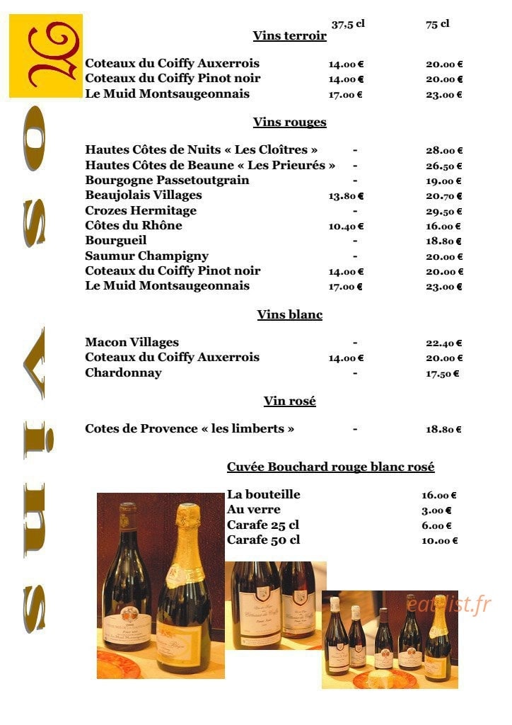Hotel de France — carte page 7