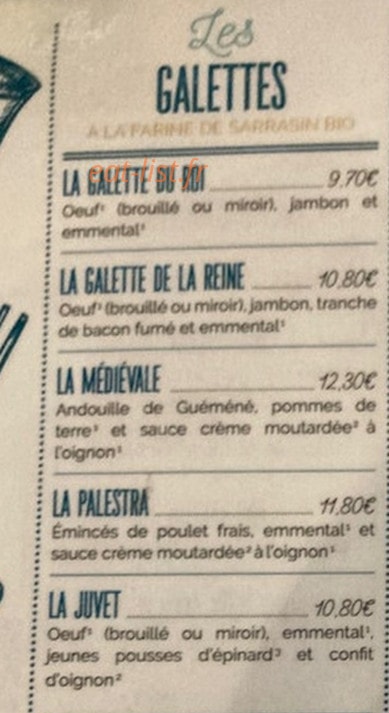 La crêpe s'affiche — carte page 2