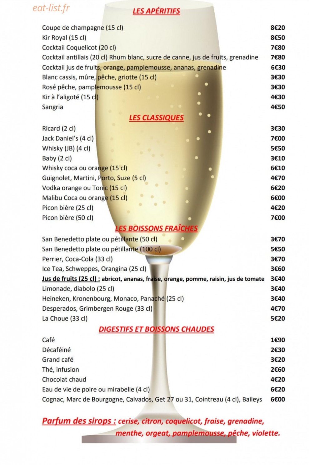 Le Coquelicot — carte page 6