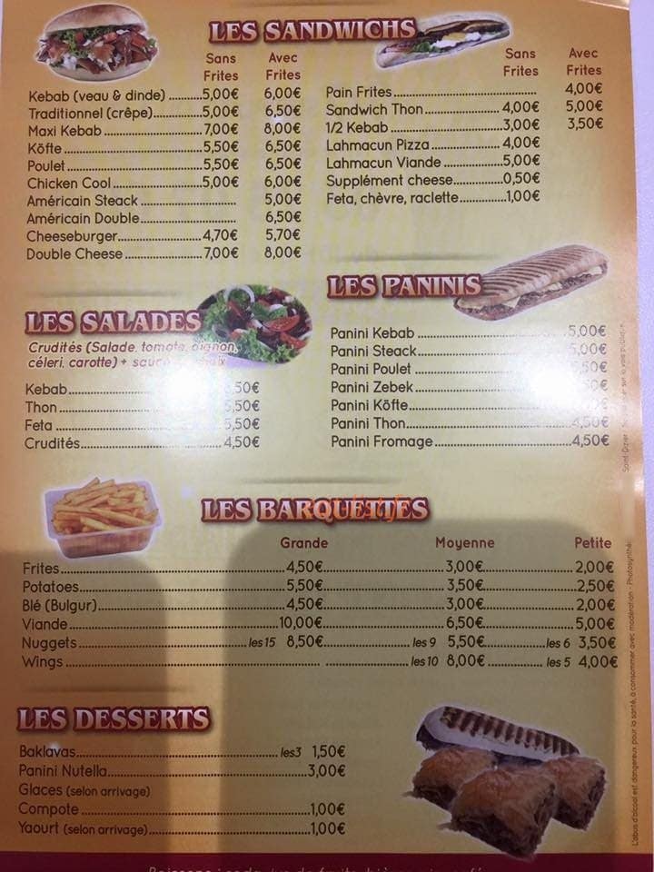 Au Petit Retro — carte page 3