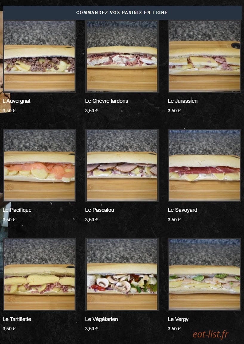 Chez Pascalou — carte page 5