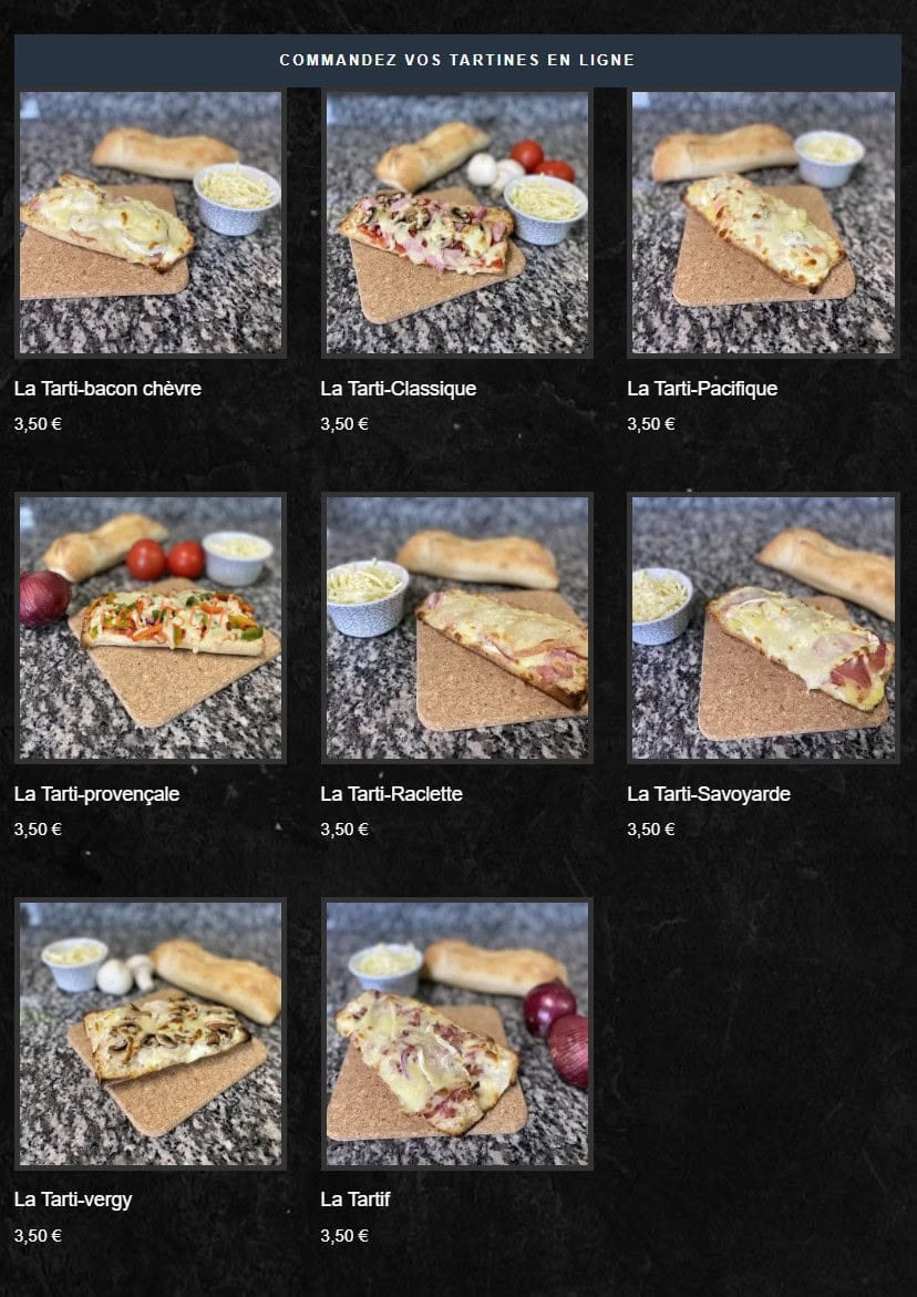 Chez Pascalou — carte page 3