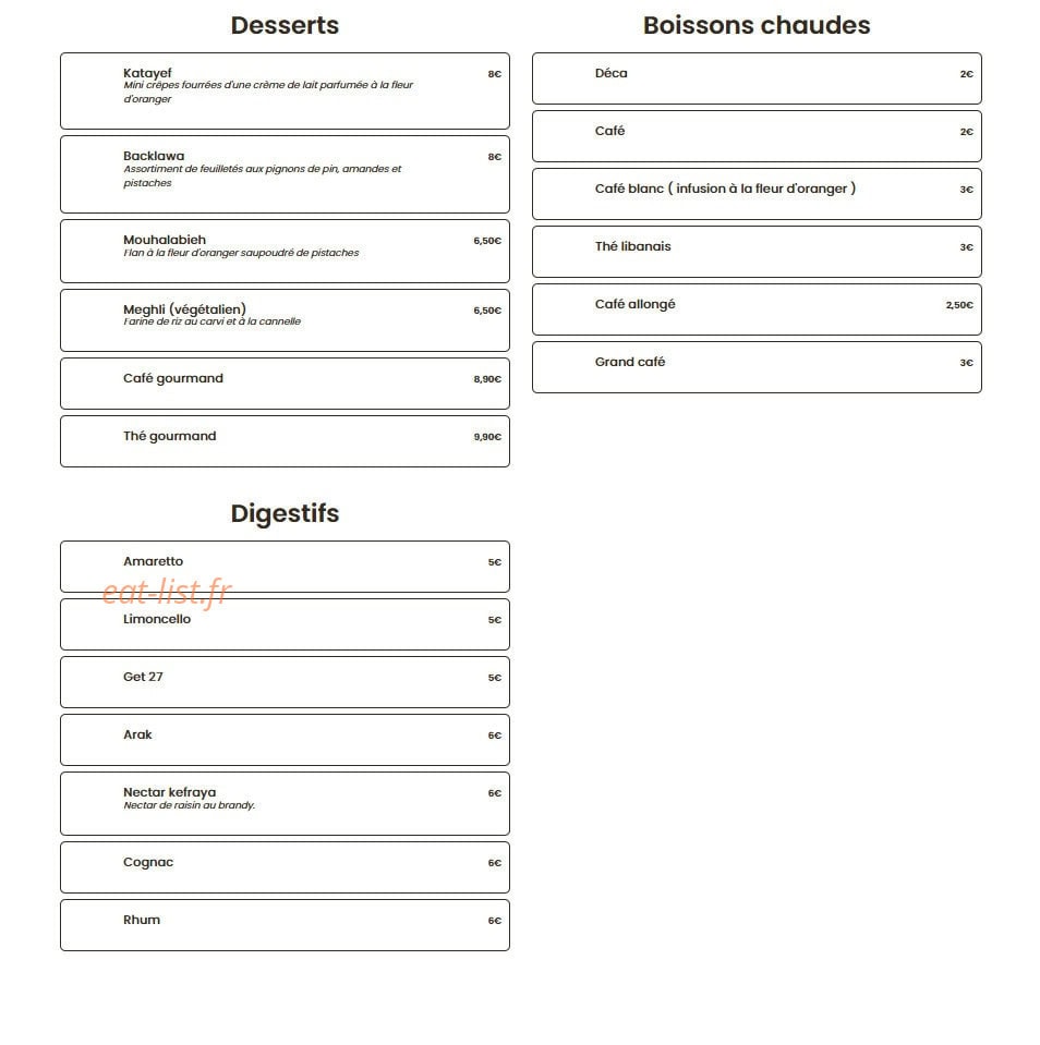 Diwan — carte page 2