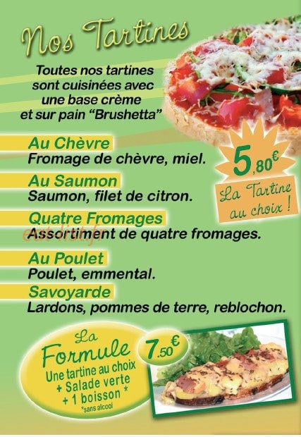 Fringale — carte page 4