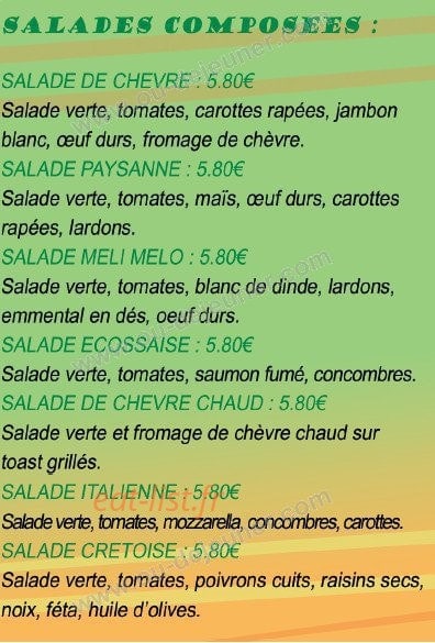 Fringale — carte page 5