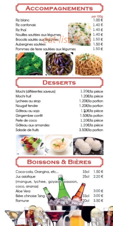 Jardin d'Asie — carte page 6