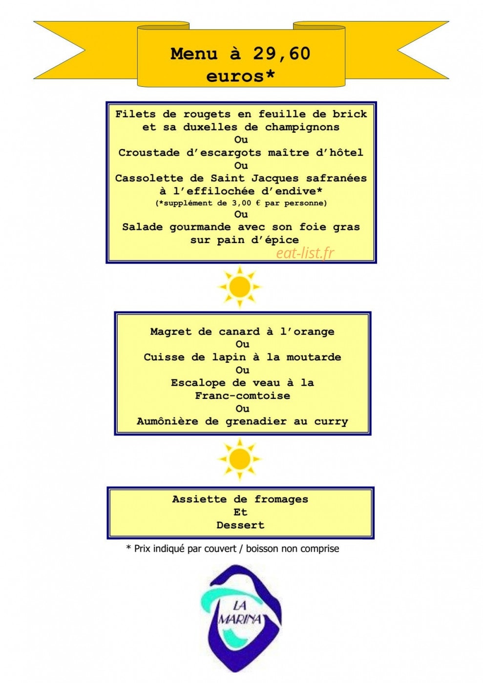La Marina — carte page 2