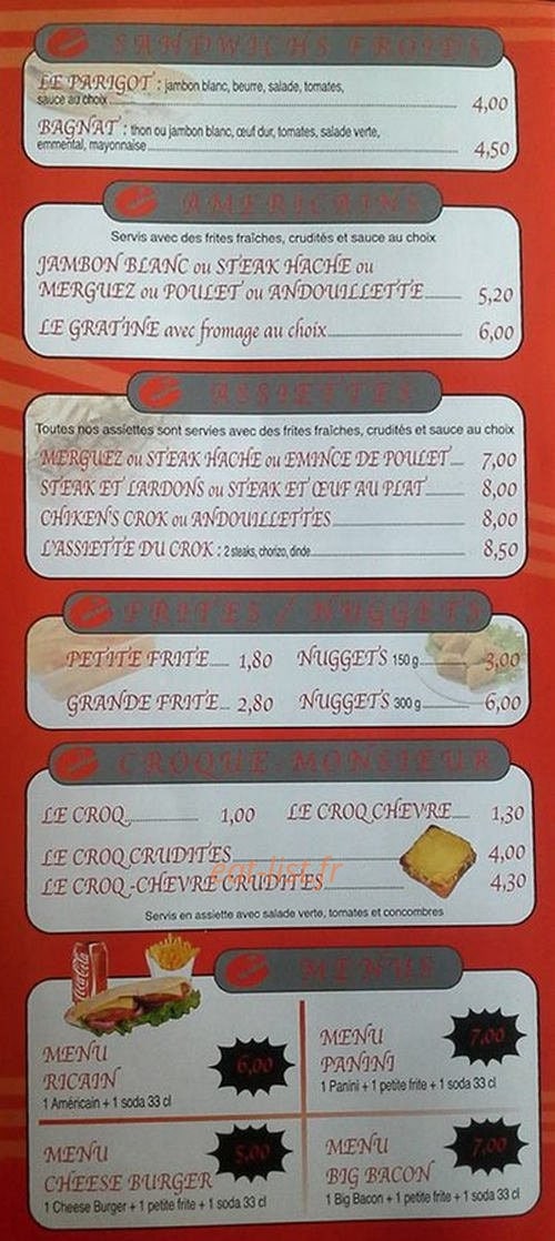 Le Crok — carte page 1