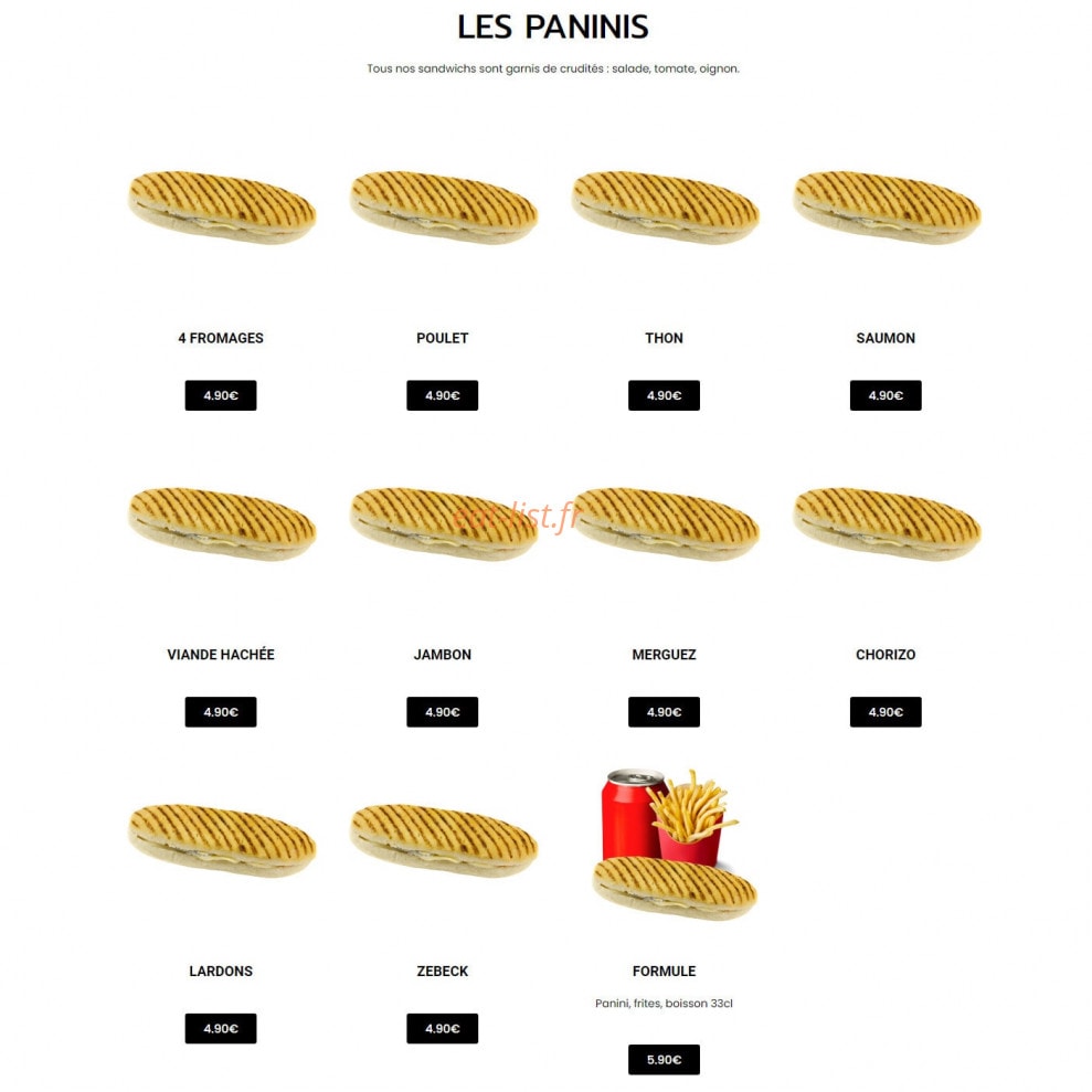 Le seven — carte page 10
