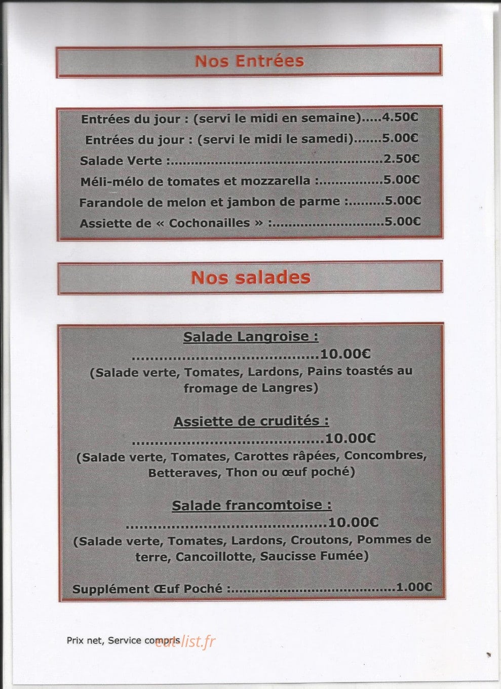 La Palette — carte page 4