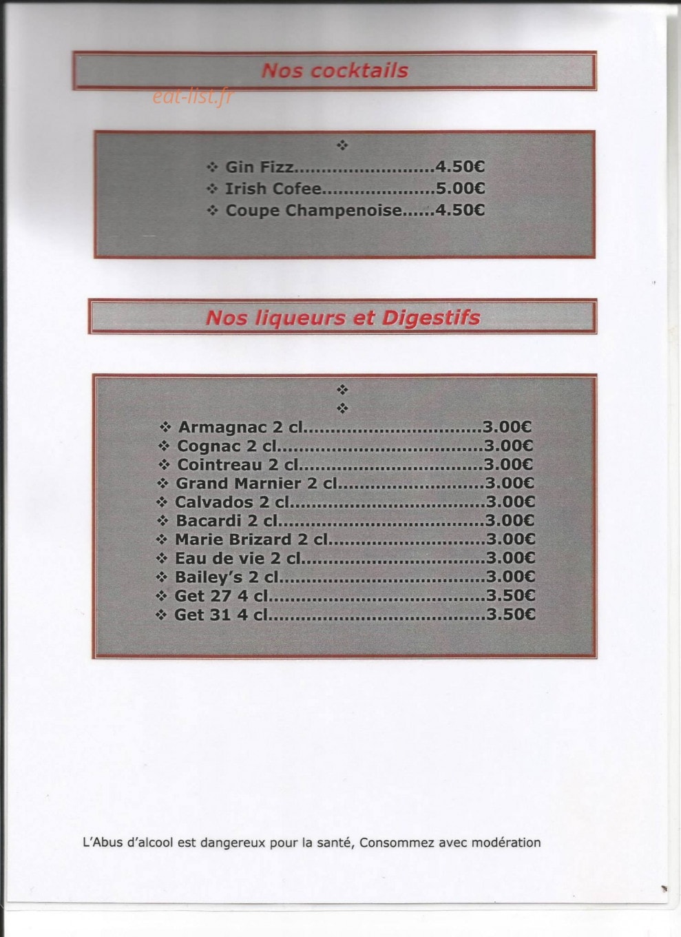 La Palette — carte page 5