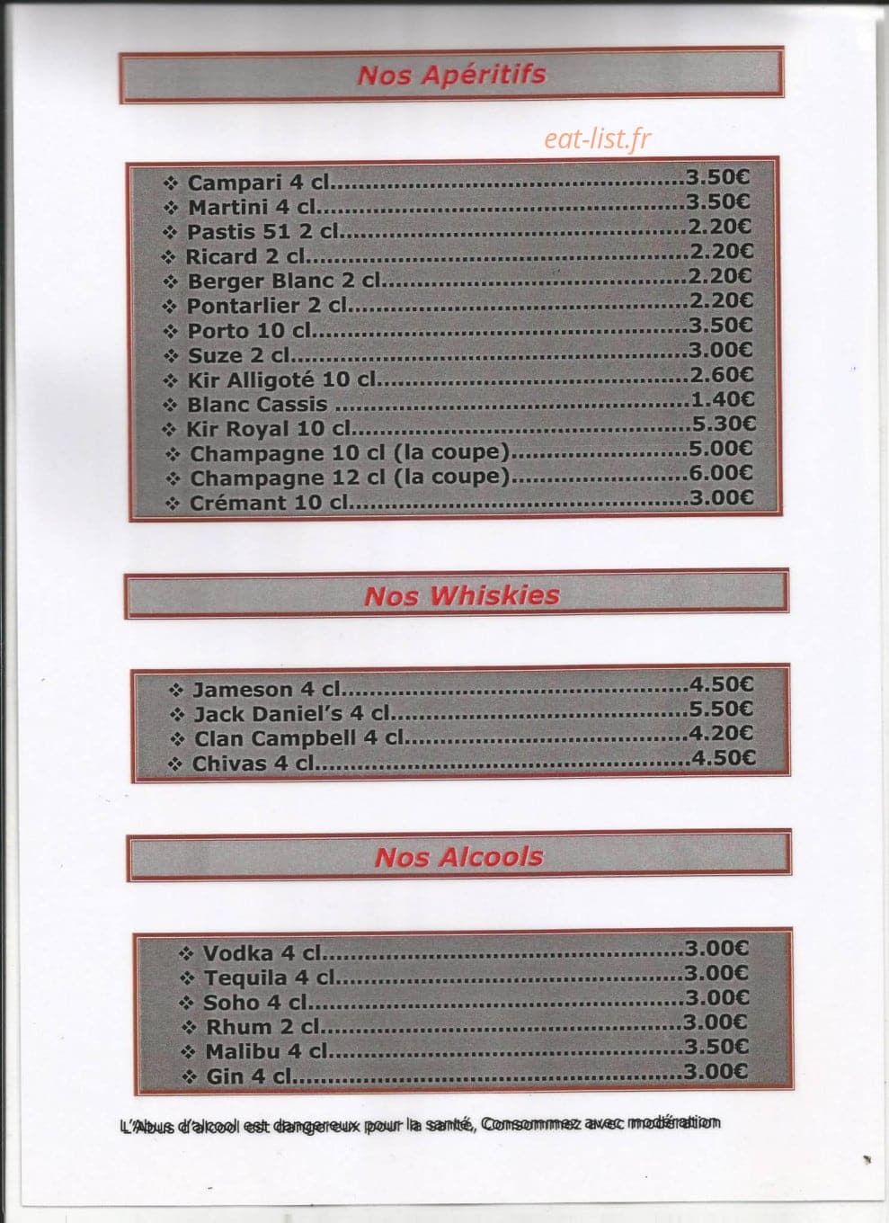 La Palette — carte page 8