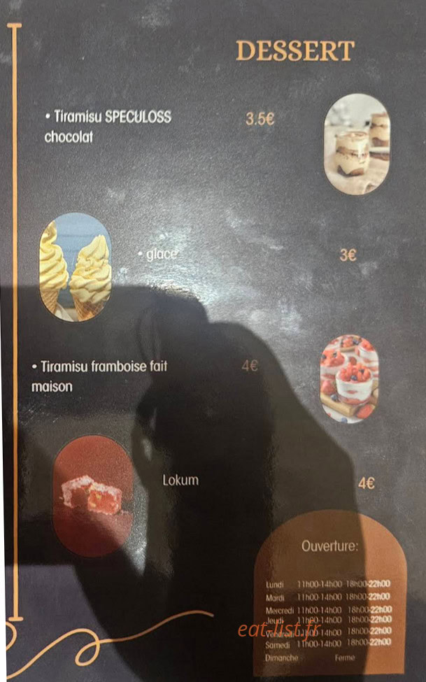 Star Kebab — carte page 2
