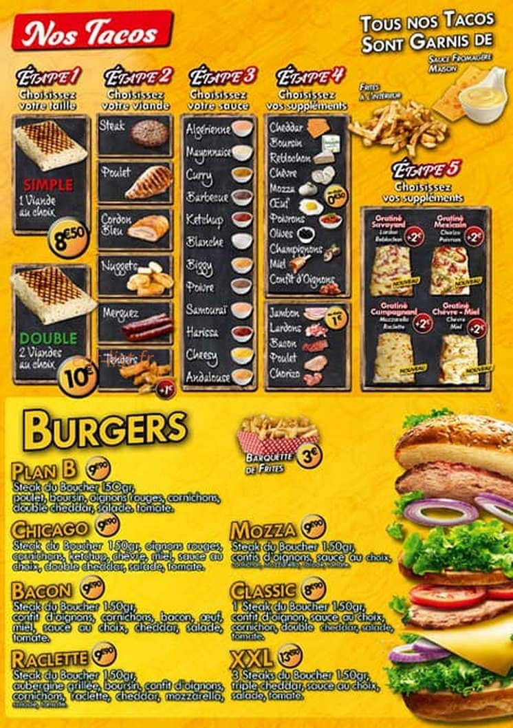 Top Pizza — carte page 2