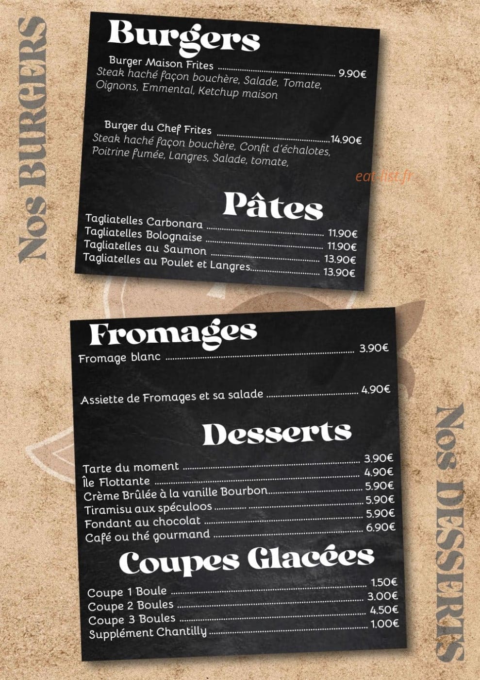 Ô Corsaire — carte page 2