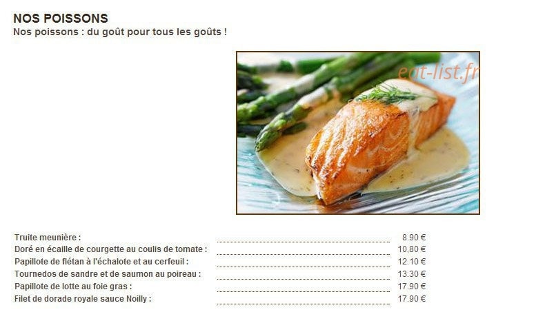 Au Joli Bois — carte page 3