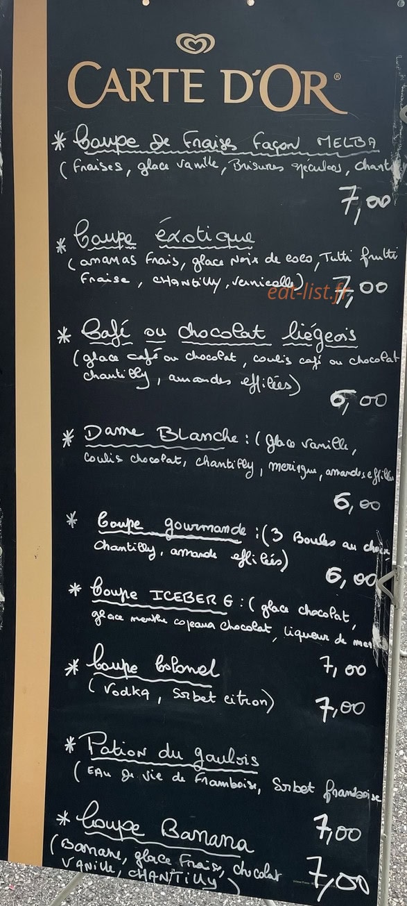 La Pause Gauloise — carte page 1