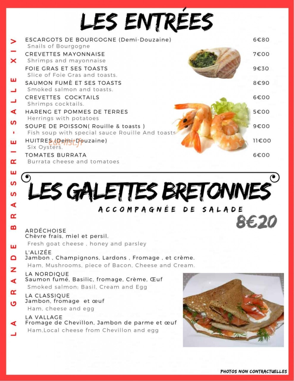 Salle XIV — carte page 5
