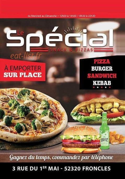Le Special — carte page 1