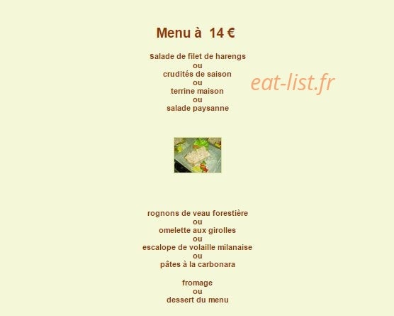 Le Cantarel — carte page 1
