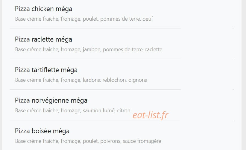 Allo pizza 53 — carte page 12