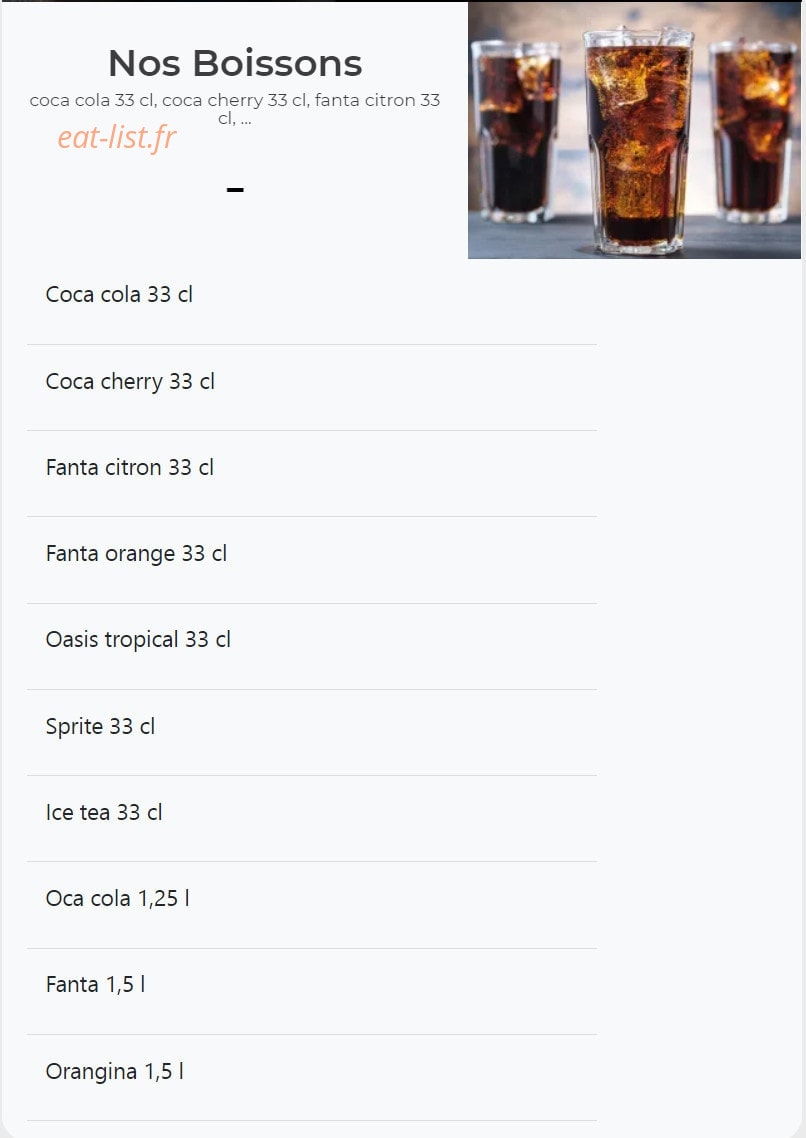 Allo pizza 53 — carte page 17