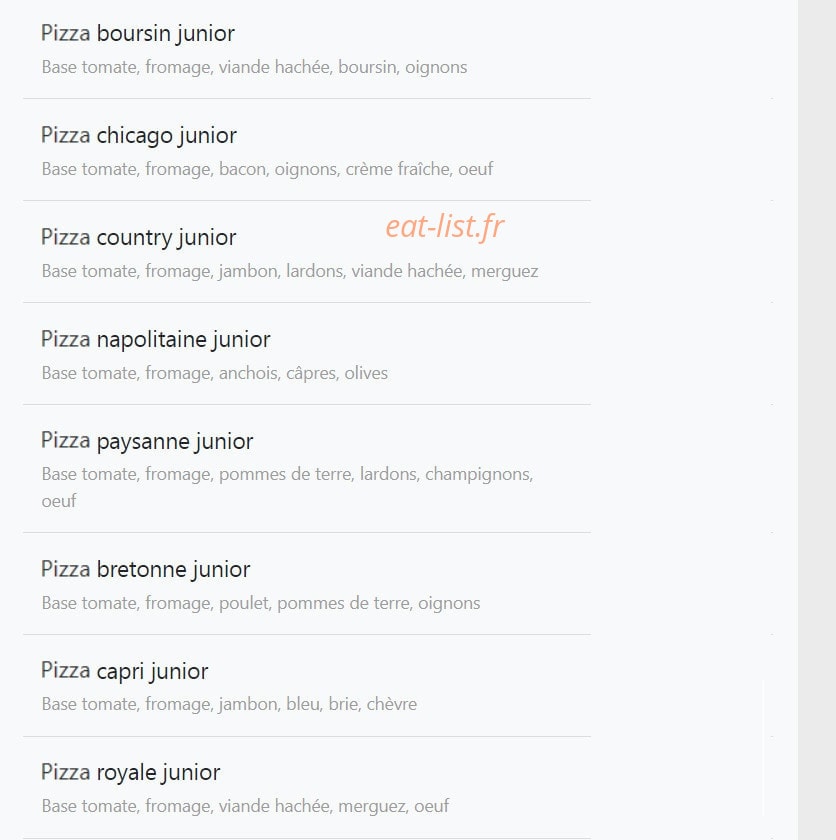 Allo pizza 53 — carte page 3
