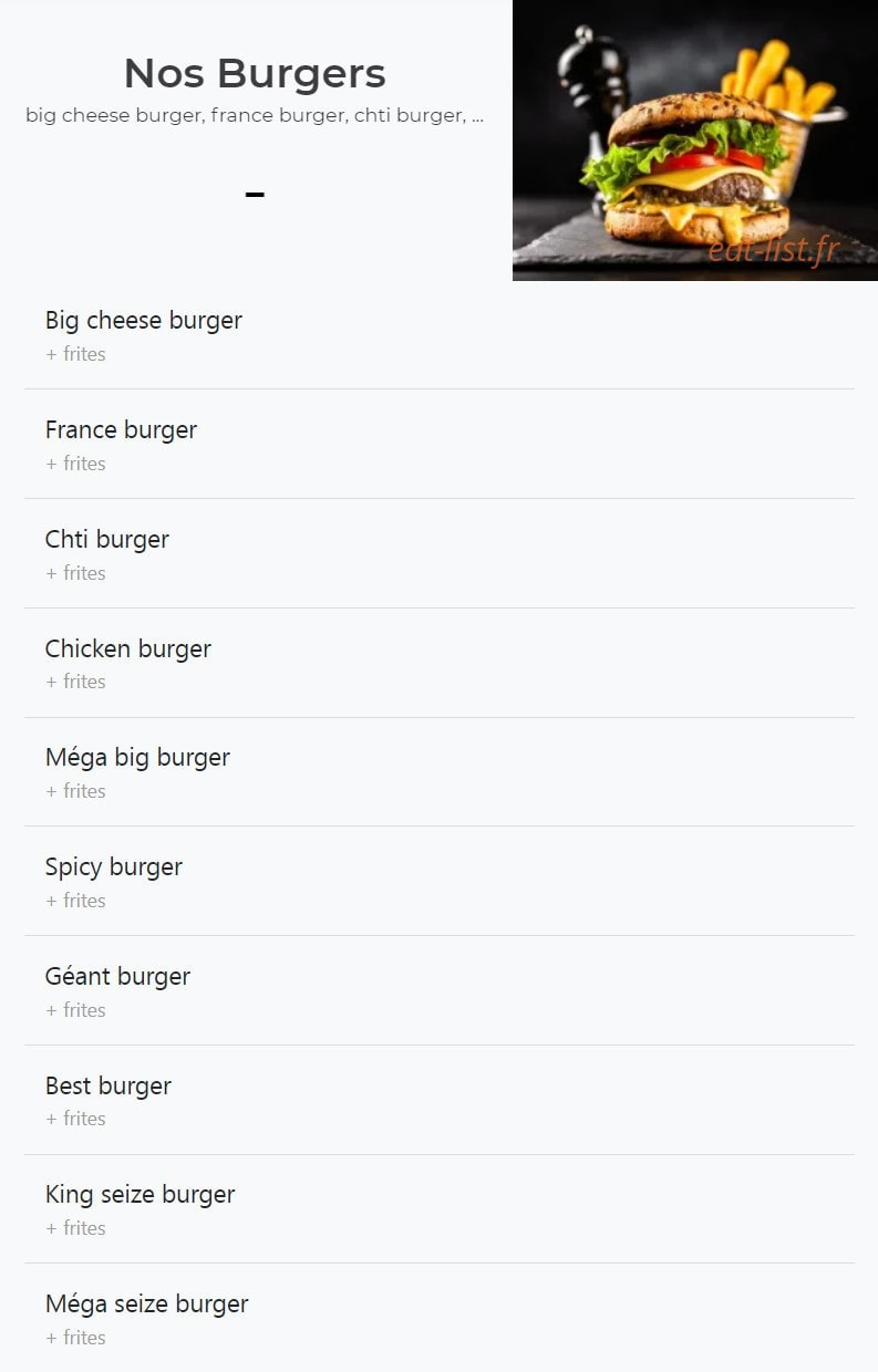 Allo pizza 53 — carte page 15