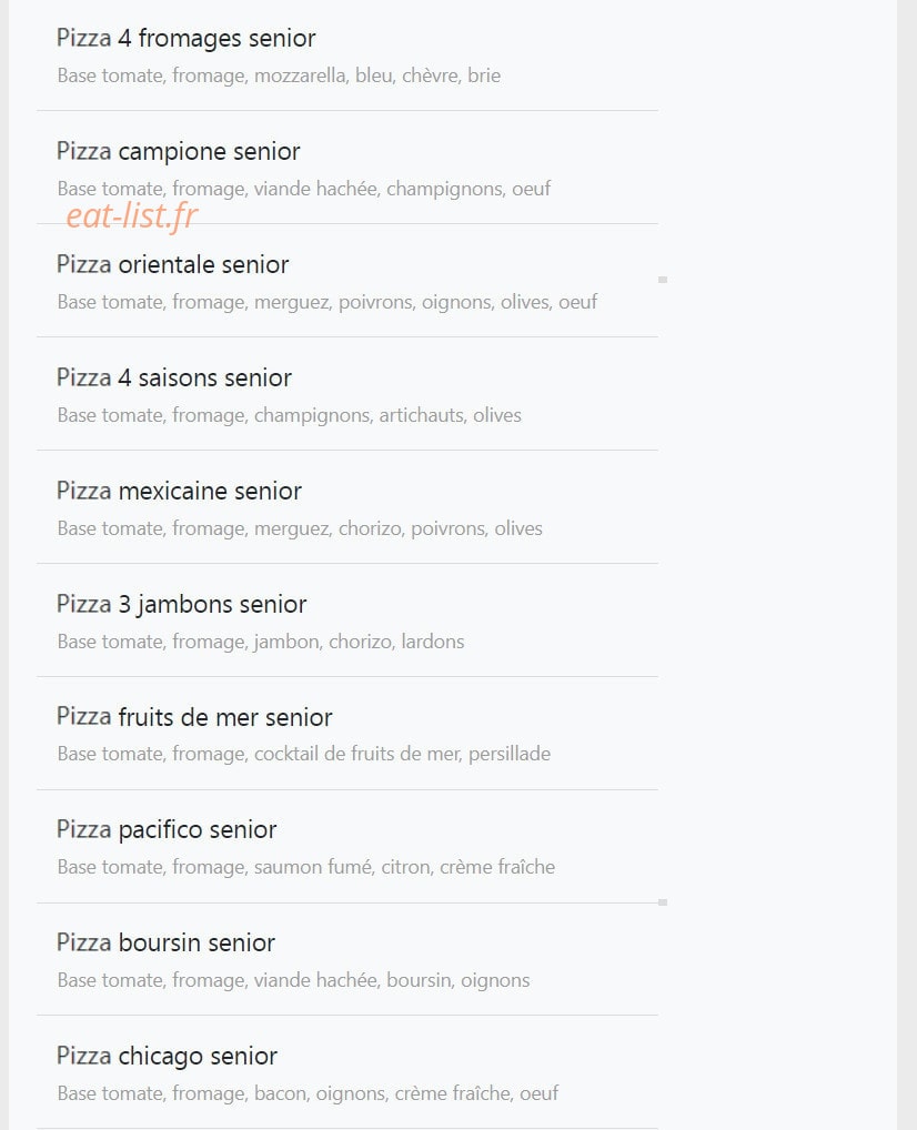 Allo pizza 53 — carte page 6