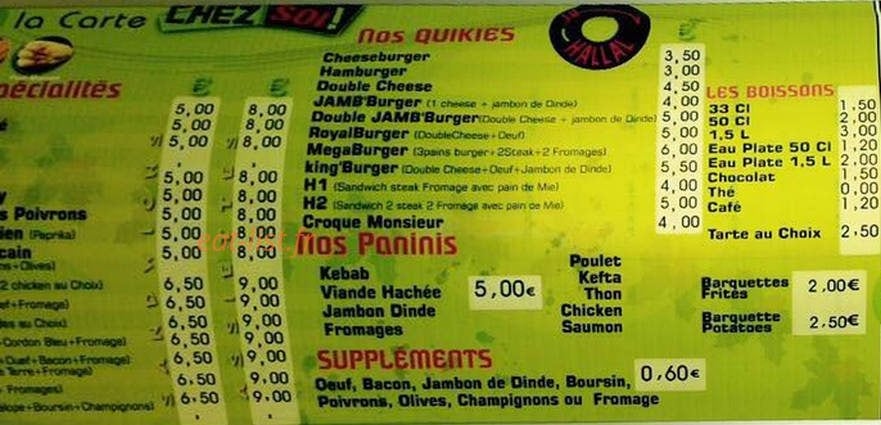 Chez Soi — carte page 4