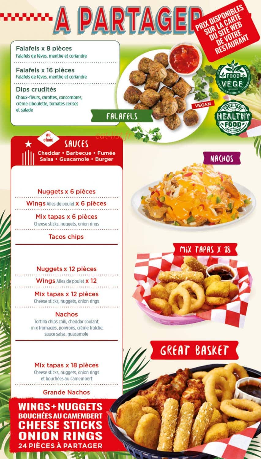 Holly's Diner — carte page 10