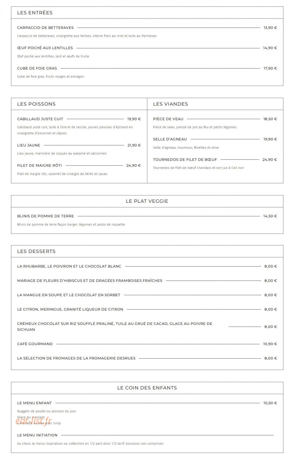 L'Andromède — carte page 1
