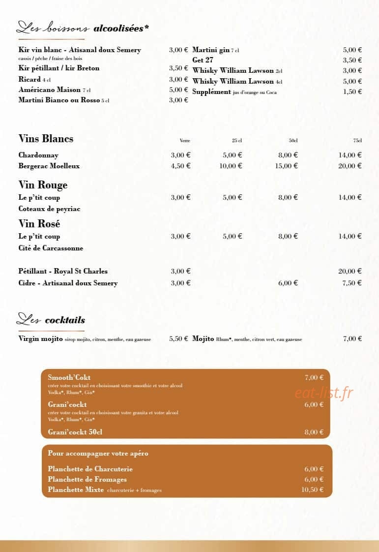 La Halte — carte page 3