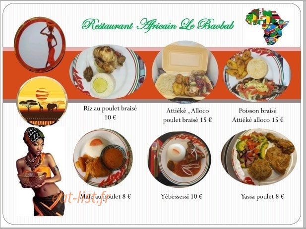 Le Baobab — carte page 10