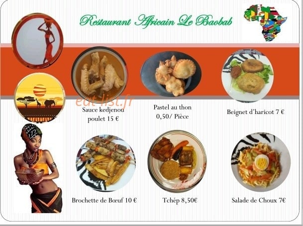 Le Baobab — carte page 9