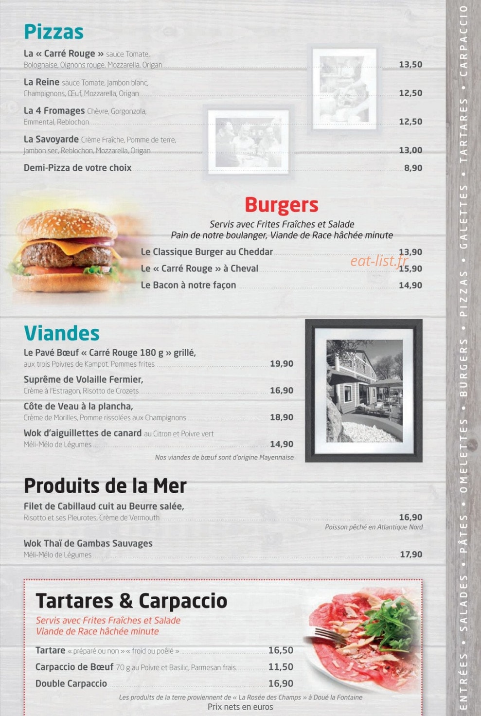 Le carré rouge — carte page 5