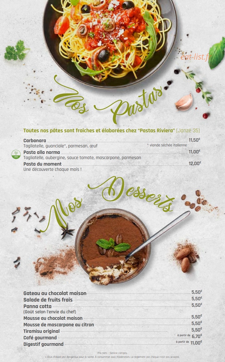 Le Mess — carte page 3