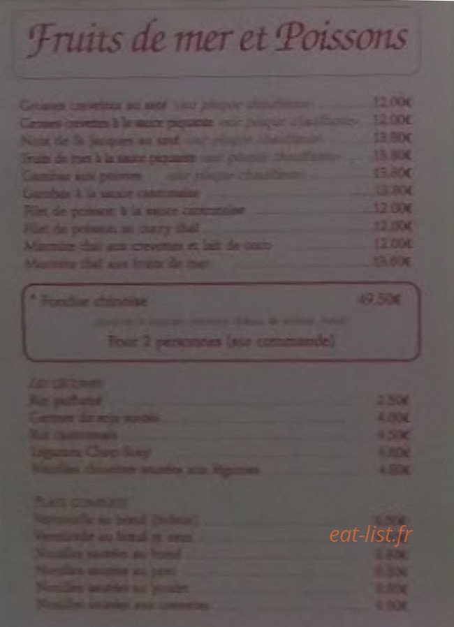 Le Pekin — carte page 4