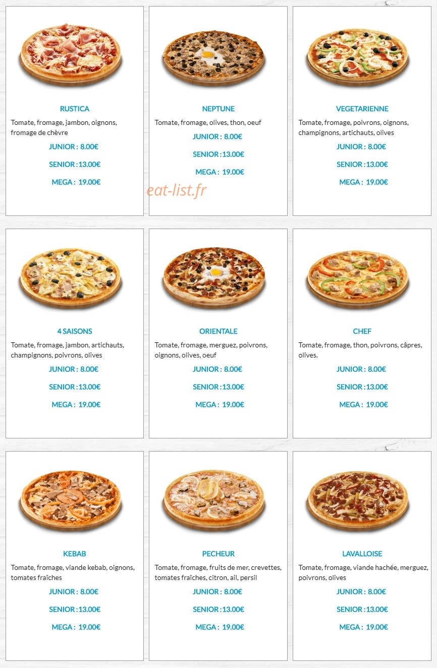 Pizza Phone — carte page 2