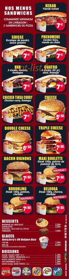 Pizza Romanella — carte page 4