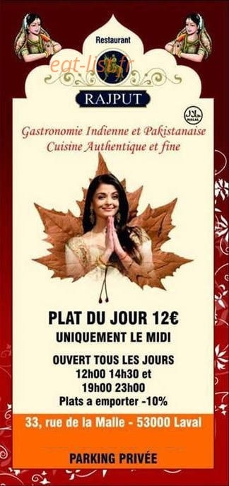 Rajput — carte page 1