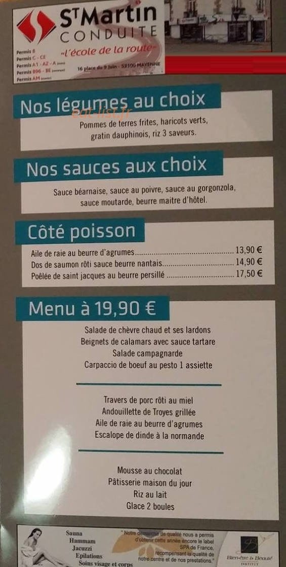 Le Conti — carte page 3