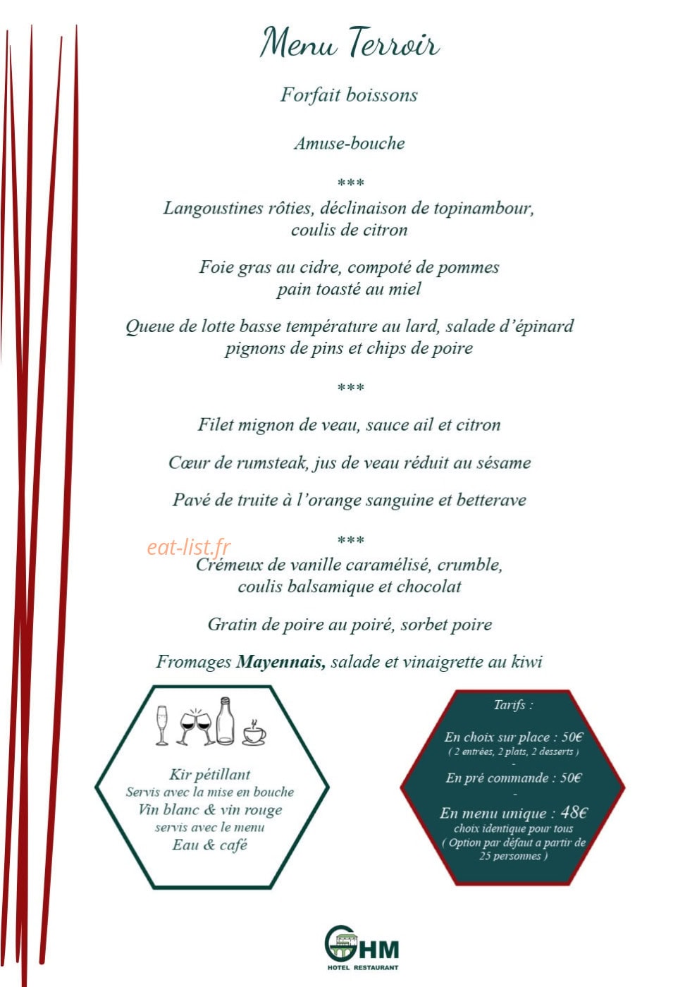 Le Grand Hôtel — carte page 5