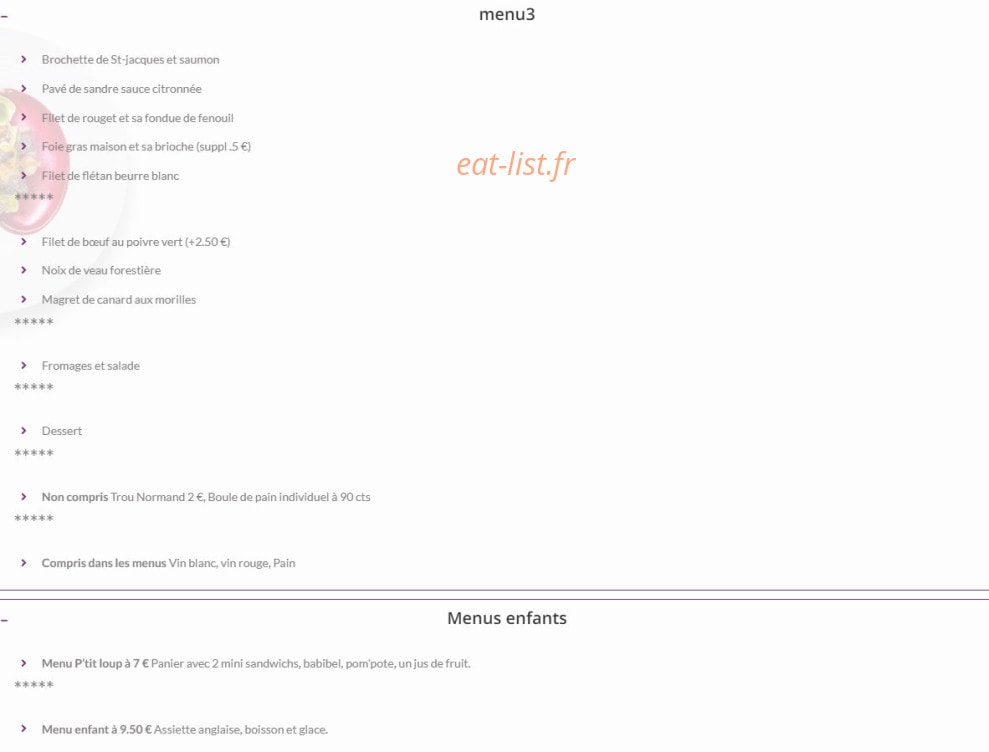 Le Saint Mathurin — carte page 2