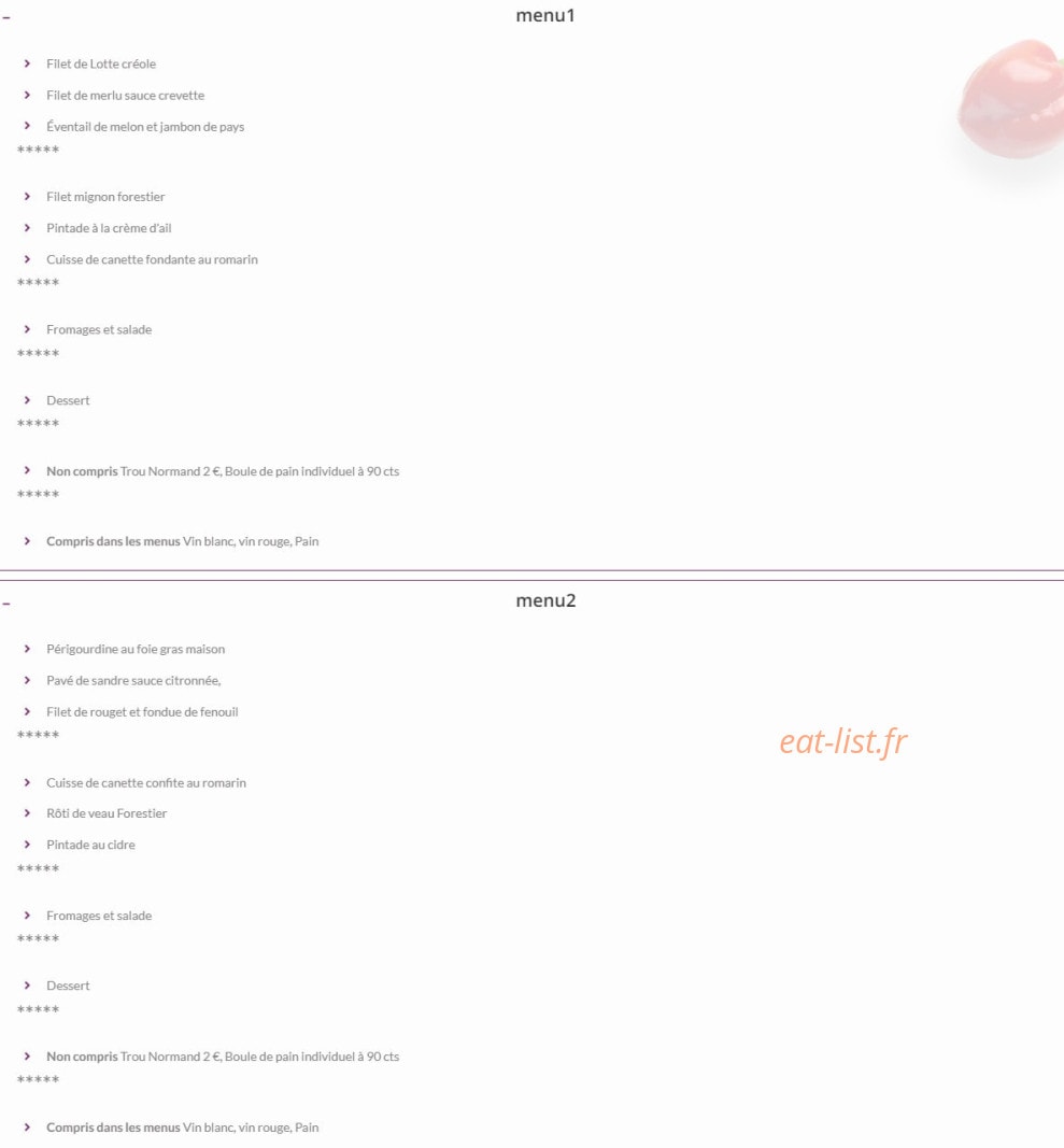 Le Saint Mathurin — carte page 1