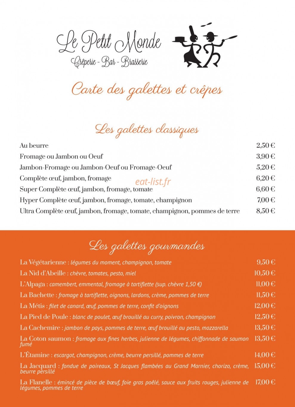 Le Petit Monde — carte page 1
