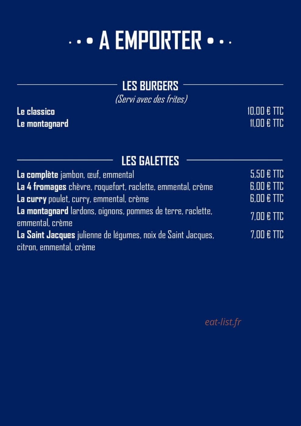 Le Classico — carte page 4