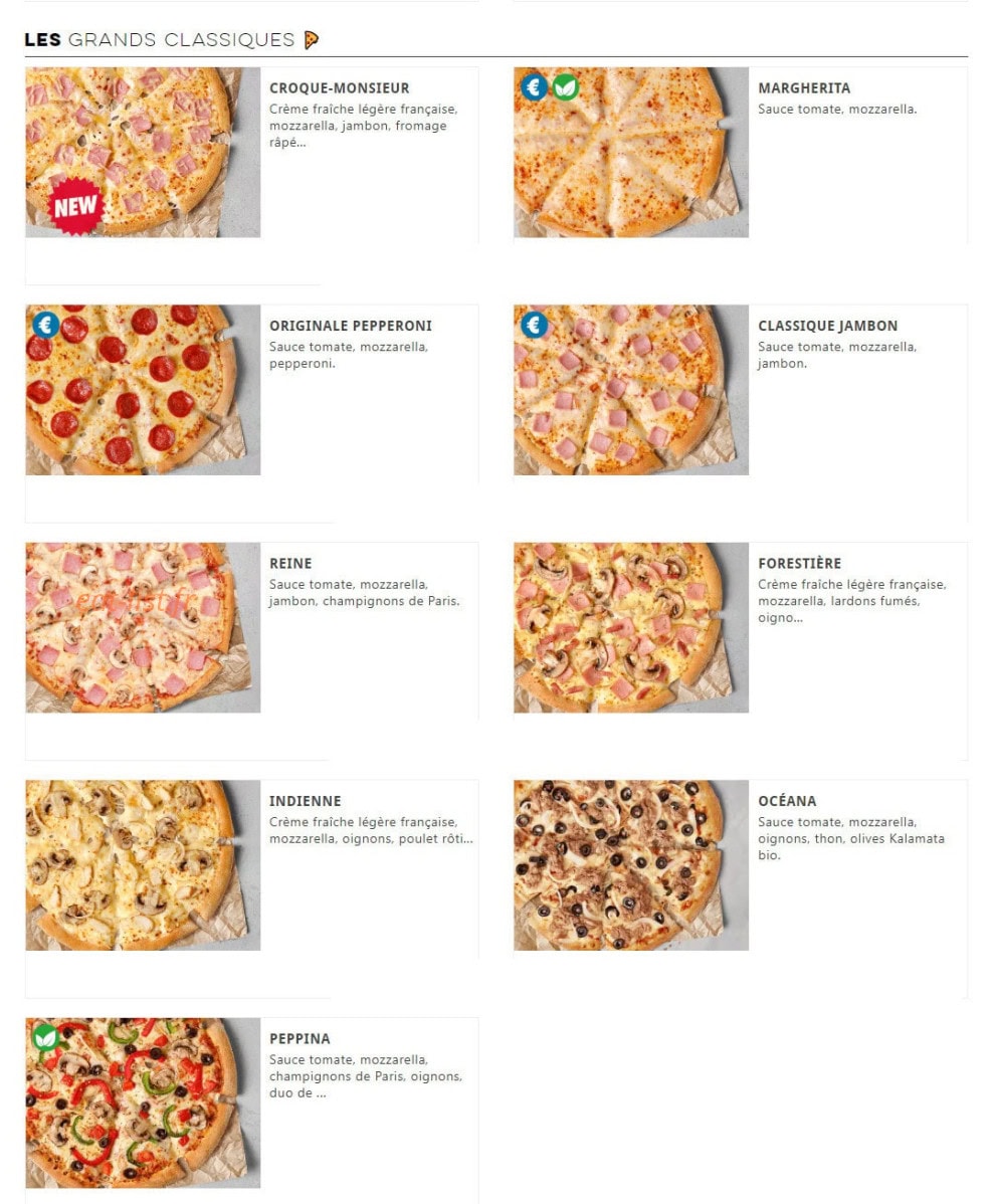 Domino's — carte page 6